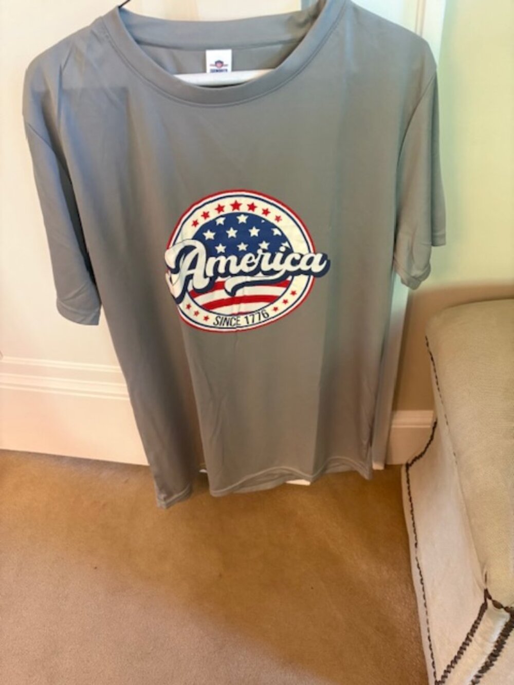 Patriotic Tee Shirt Size L